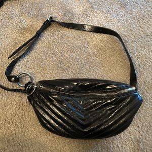 Rebecca Minkoff Black Belt Bag. Used only once.